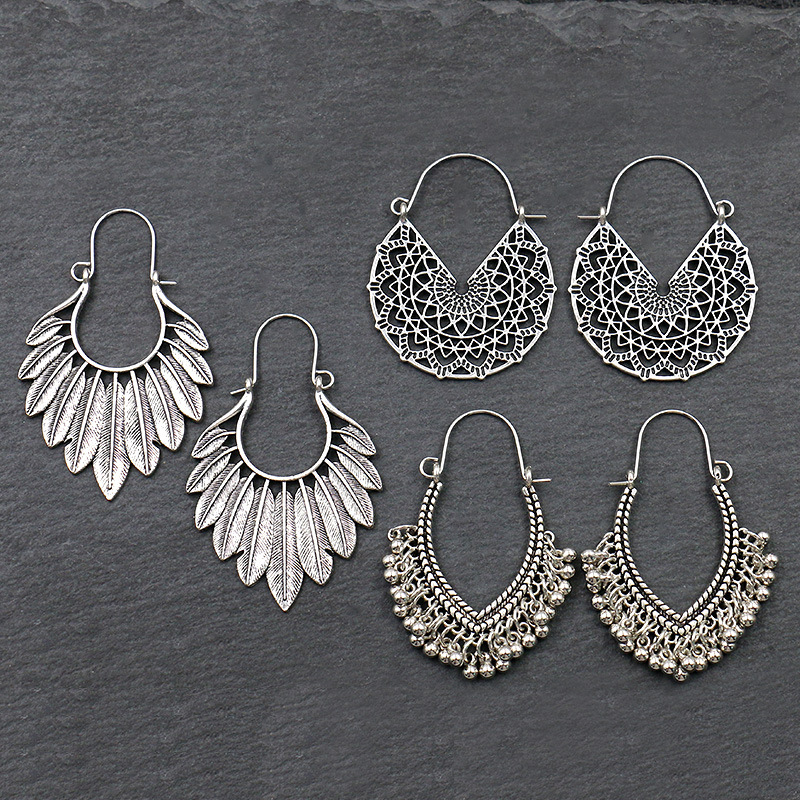 Antik Gümüş Kaplama Içi Boş Al - Ethnic Indian Fashion incelemesi ve fiyatı